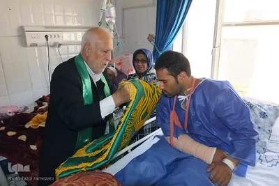 حضور خدام رضوی در سه بیمارستان امام رضا (علیه اسلام)و حضرت ولی عصر و بیمارستان میلاد
