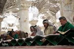 جزءخوانی قرآن در آستان علوی