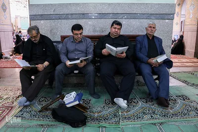 مراسم معنوی اعمال ام داود در حرم عبدالعظیم الحسنی(ع)