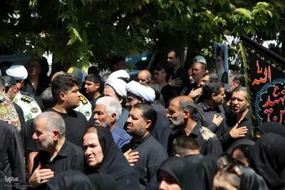 تشییع پیکر مطهر شهید مدافع وطن ستوان دوم هومن غیاثوند در ملایر