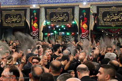 سوگواری تاسوعای حسینی در هارونیه اصفهان
