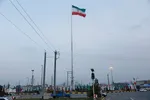 آیین اهتزاز مرتفع‌ترین پرچم شهر قم