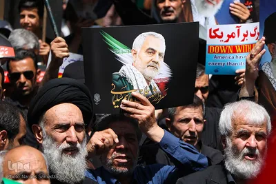 راهپیمایی نمازگزاران اصفهانی برای حمایت از مردم غزه