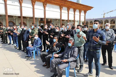 مراسم تشییع پیکر مطهر ستوان سوم شهید «صادق کریمی» - شیراز