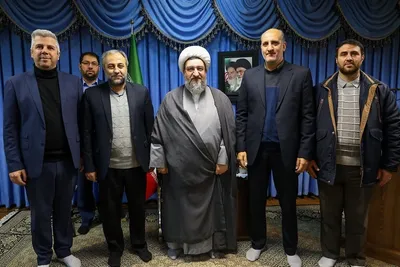دیدار با سرپرست جهاد دانشگاهی آذربایجان شرقی با امام جمعه تبریز