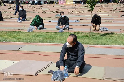 عزداری تاسوعای حسینی در مصلی حضرت امام (ره) تبریز‎‎