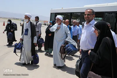 اعزام اولین گروه پرواز حجاج سرزمین وحی از شیراز‎‎