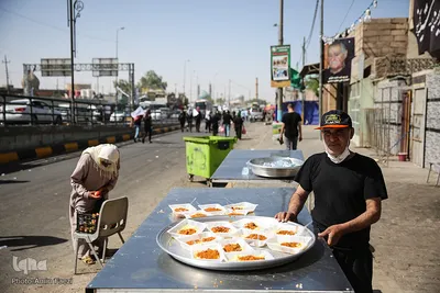موکب کفیل زینب شیرازی ها در شهر نجف