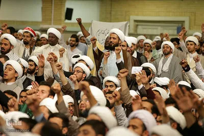 دیدار طلاب حوزه‌های علمیه با رهبر انقلاب
