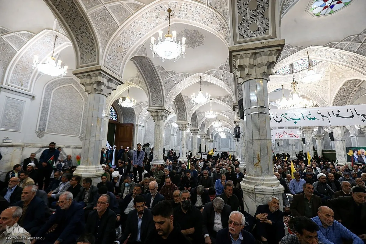 Iran’s Top Officials Attend Memorial Service on 40th Day after Nasrallah Martyrdom