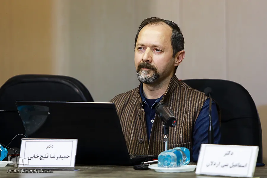  حمیدرضا قلیچ خانی درنشست هنر ایرانی، کتابت قرآن تهدیدها و فرصتها
