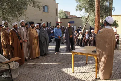 تجمع طلاب حوزه علمیه سمنان در حمایت از مقاومت فلسطین‎
