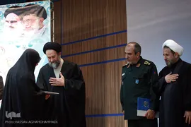 تجلیل از همسران شهدای سازمان صنایع هوایی