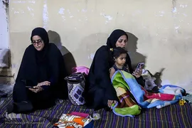 مراسم احیای شب بیست و یکم ماه مبارک رمضان  در حرم علی بن مهزیار اهواز