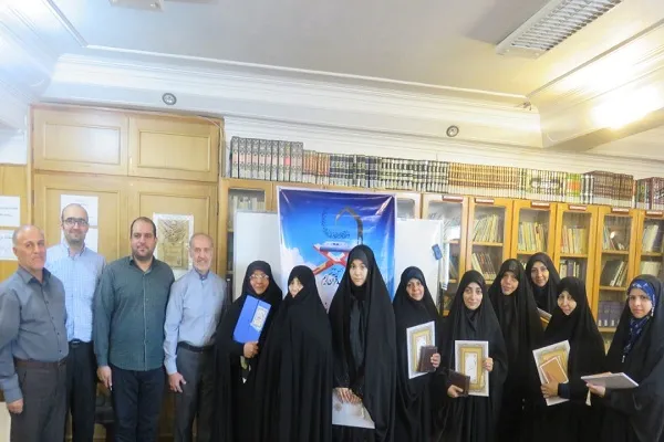 اعطای مدرک حفظ کل به حافظان مهد قرآن استان تهران