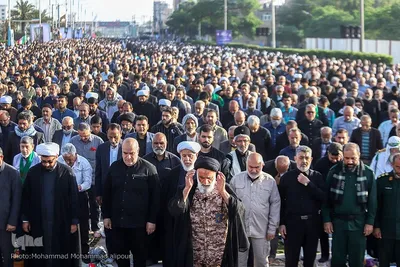 اقامه نماز عید سعید فطر در اهواز