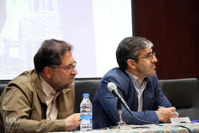 نشست خبری احمدرضا متالهی اردکانی، شهردار و مسعود نوریان اردکانی، رییس شورای اسلامی شهر اردکان