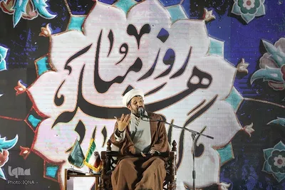 حال و هوای جمکران در شب عید مباهله