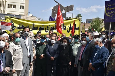 راهپیمایی روز قدس در بیرجند