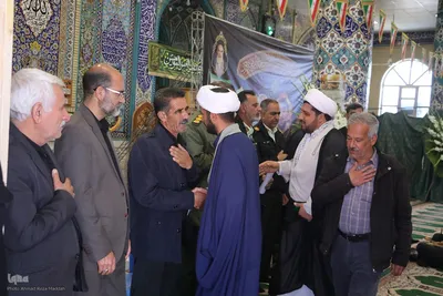 مراسم گرامیداشت چهلمین روز شهادت مدافعان امنیت مرودشت