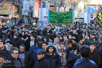 تشییع مرحوم موذن زاده اردبیلی ـ اردبیل