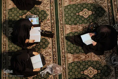 مراسم عزاداری شهادت حضرت زهرا(س) در حرم عبدالعظیم حسنی(ع)
