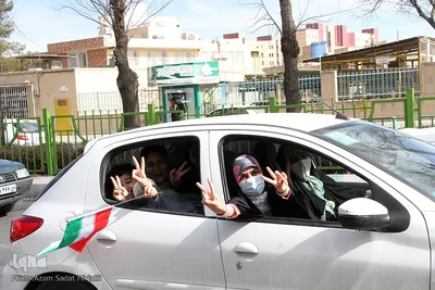 متفاوت ترین راهپیمایی 22 بهمن در یزد‎