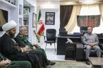 دیدارهای هفته دولت فرمانده سپاه انصارالرضا(ع) خراسان‌جنوبی