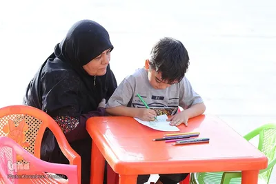 فعالیت فرهنگی برای کودکان در نمایشگاه قرآنی فارس‎‎