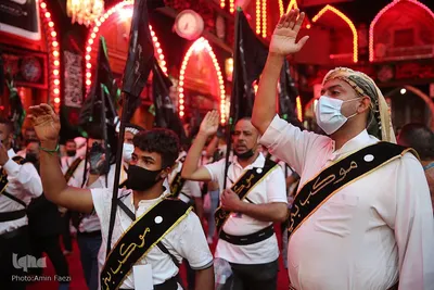 عزاداری شب اربعین در کربلا