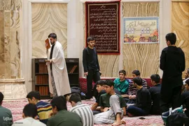 مراسم اعتکاف در مسجد جامع امام صادق (ع)