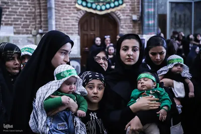 مراسم «شیرخوارگان عاشورایی» در تبریز