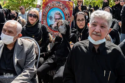 مراسم خاکسپاری پیکر زنده‌یاد منوچهر اسماعیلی در بهشت سکینه کرج