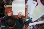 مشق شب قدر در حرم شاهچراغ
