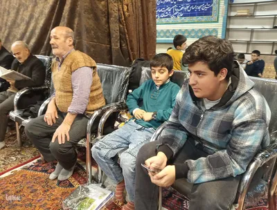 آیین معنوی اعتکاف در شهرستان اهر