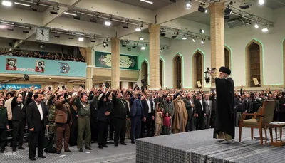 دیدار مردم آذربایجان شرقی