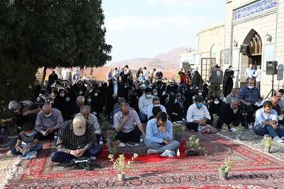 مراسم پرفیض دعای عرفه در تبریز
