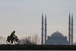 Mit dem Fahrrad in die Türkei - und entlang der Route Moscheen geknipst