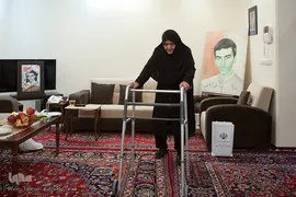دیدار هفتگی جامعه قرآنی با خانواده طلبه شهید سیدعلی‌اکبر فاطمی نیری
