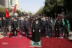 مراسم اربعین حسینی در جوار حرم امام رضا(ع)
