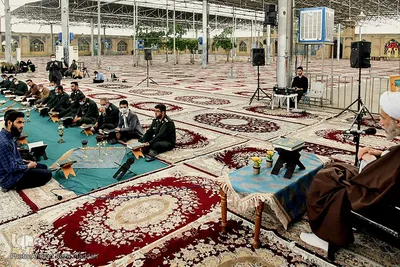 محفل انس و تفسیر قرآن در مسجد جامع شهدا شیراز