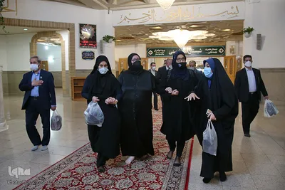 وزیر امور خارجه بوسنی در حرم حضرت معصومه