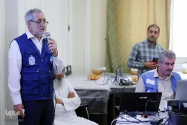 دیدار صمیمی سرپرست حجاج ایرانی با زائران کشورمان در مکه مکرمه
