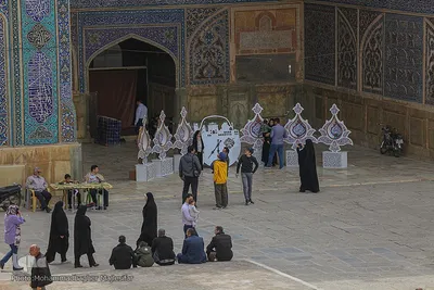 گردشگری نوروزی در مسجد جامع اصفهان