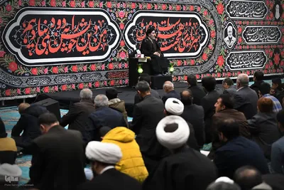 مراسم سوگواری شهادت حضرت زهرا (س) در مصلی ارومیه