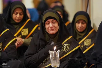 مراسم عزاداری شب بزرگداشت شهادت حضرت شاهچراغ(ع)