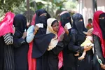 বাংলাদেশে শরণার্থী শিবিরে রোহিঙ্গা মুসলমানদের কিছু চিত্র
