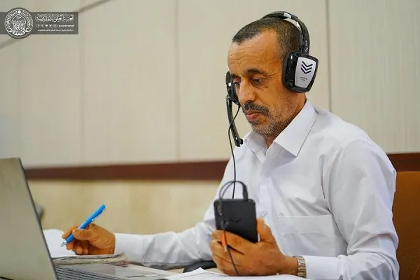 العراق: إنطلاق دورة إلکترونیة لتعليم أحكام التلاوة بمشاركة 360 طالباً + صور