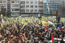 راهپیمایی مردم ایران در حمایت از مردم غزه