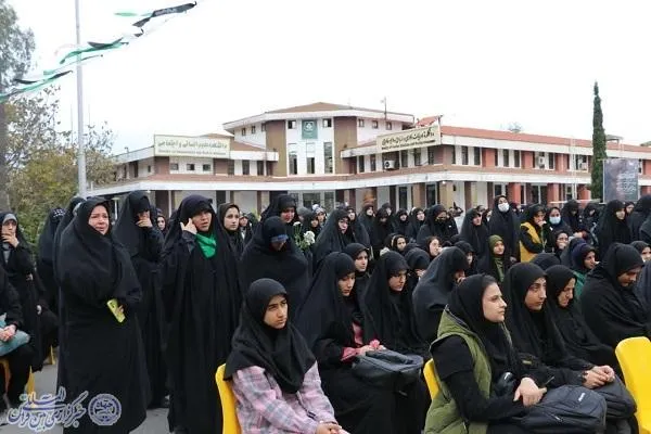 عطرافشانی دانشگاه مازندران با رایحه فاطمی شهید گمنام